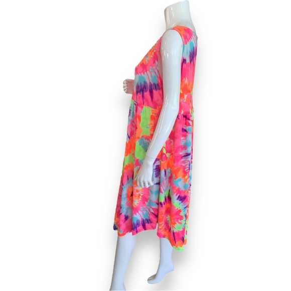 EMERALD MULTICOLORED  TUNIC DRESS. WOMEN’S SIZE 3X - Picture 4 of 6